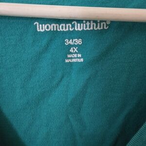 Woman within plus size tunic 4x